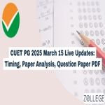 CUET PG 2025 March 15 Live Updates Shift 3 Analysis
